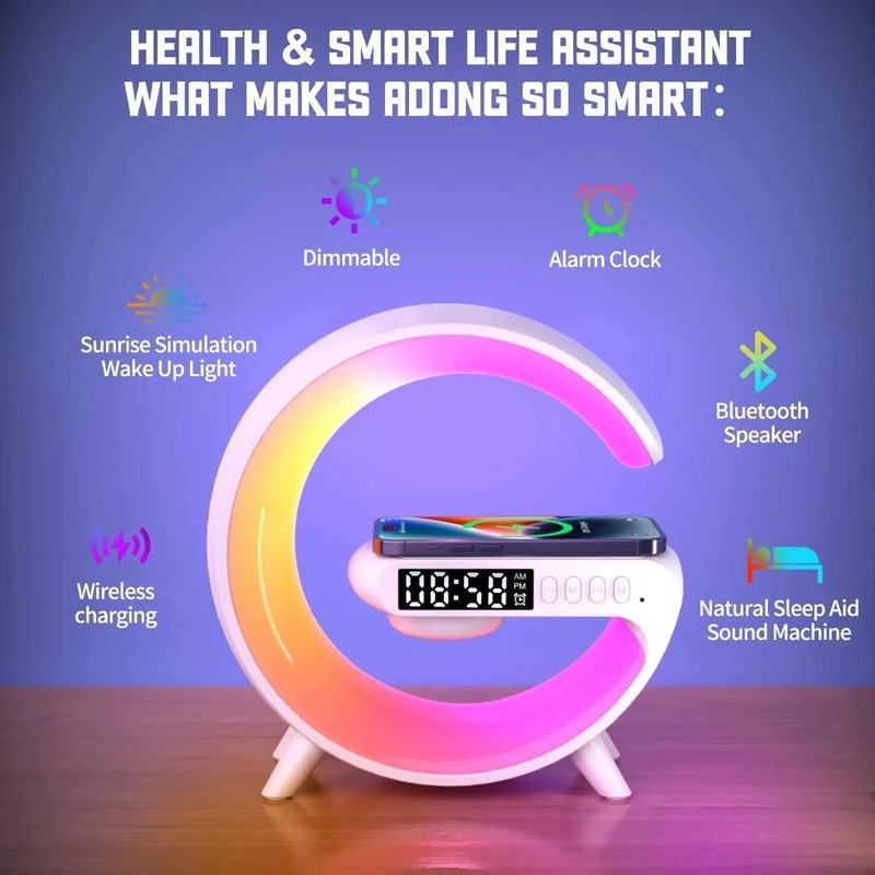 Multi-Functional Bluetooth Speaker & Wireless Charger